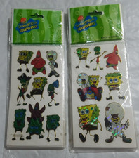 Lot of 28 Sheets - Spongebob Squarepants - Shiny Stickers FUN Collection