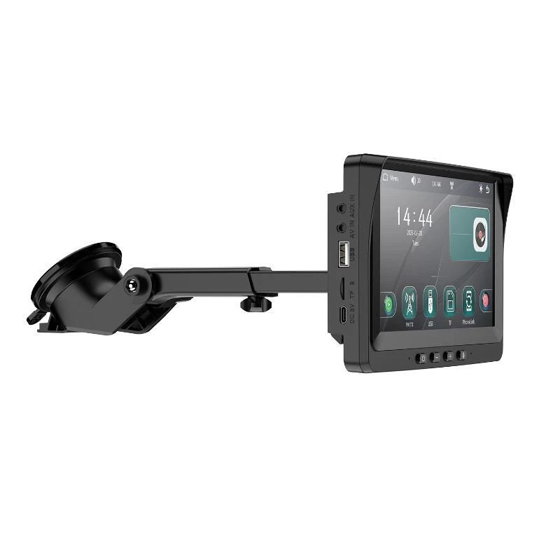 Portable 7in Touch Screen Car Radio Wireless Apple/Android CarPlay Bluetooth FM — 第 4/4 张图片