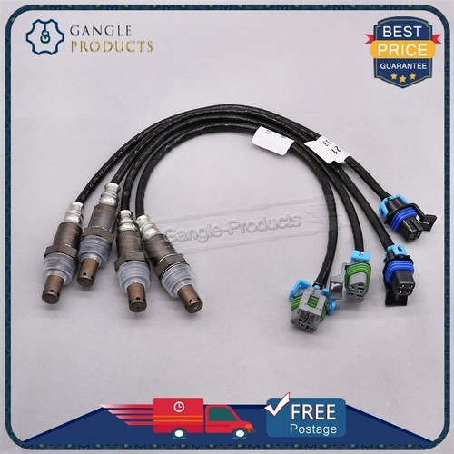 4 piezas aptas para Chevrolet Silverado 2007 parte del sensor de oxígeno # 234-4337+234-4336 - Imagen 9 de 11