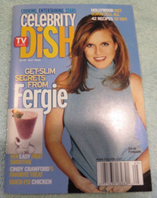 TV GUIDE Celebrity Dish May 2000 Get-Slim Secrets from Fergie, Hollywood Diet 