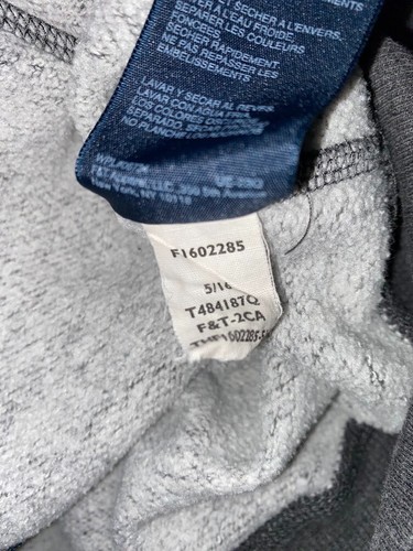Tommy Hilfiger Gray Full Zip Hoodie Sweatshirt Boy Size 6 Youth/Kids - Picture 6 of 6