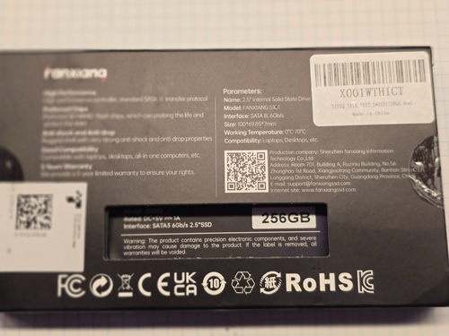 Disque SSD 2,5" Fanxiang S101 256 Go - Photo 3/3