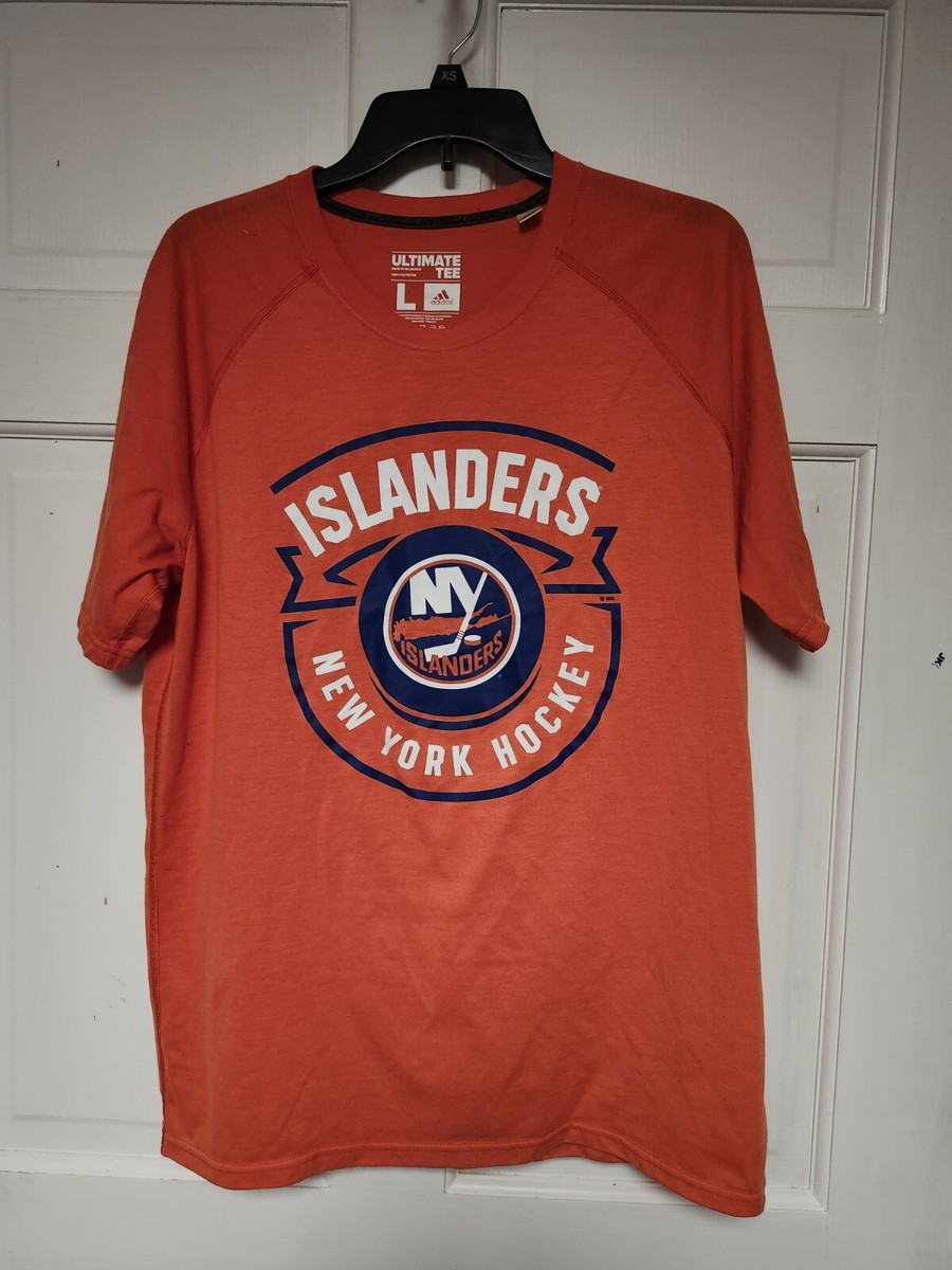 adidas NHL New York Islanders Hockey T-Shirt, Men L