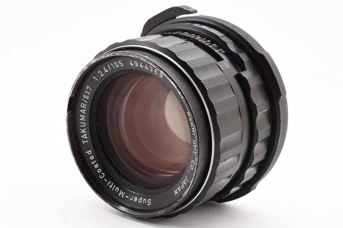 NEAR MINT 】 PENTAX SMC Takumar 6x7 67 105mm F/2.4 Lens NEAR MINT 】 PENTAX SMC Takumar 6x7 67 105mm F/2.4 Lens