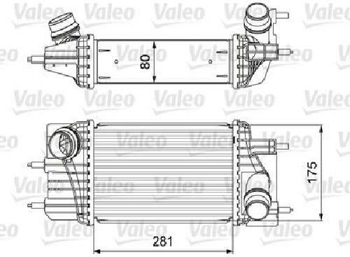 Original Valeo LadeluftküHler 818666 FüR Nissan-image