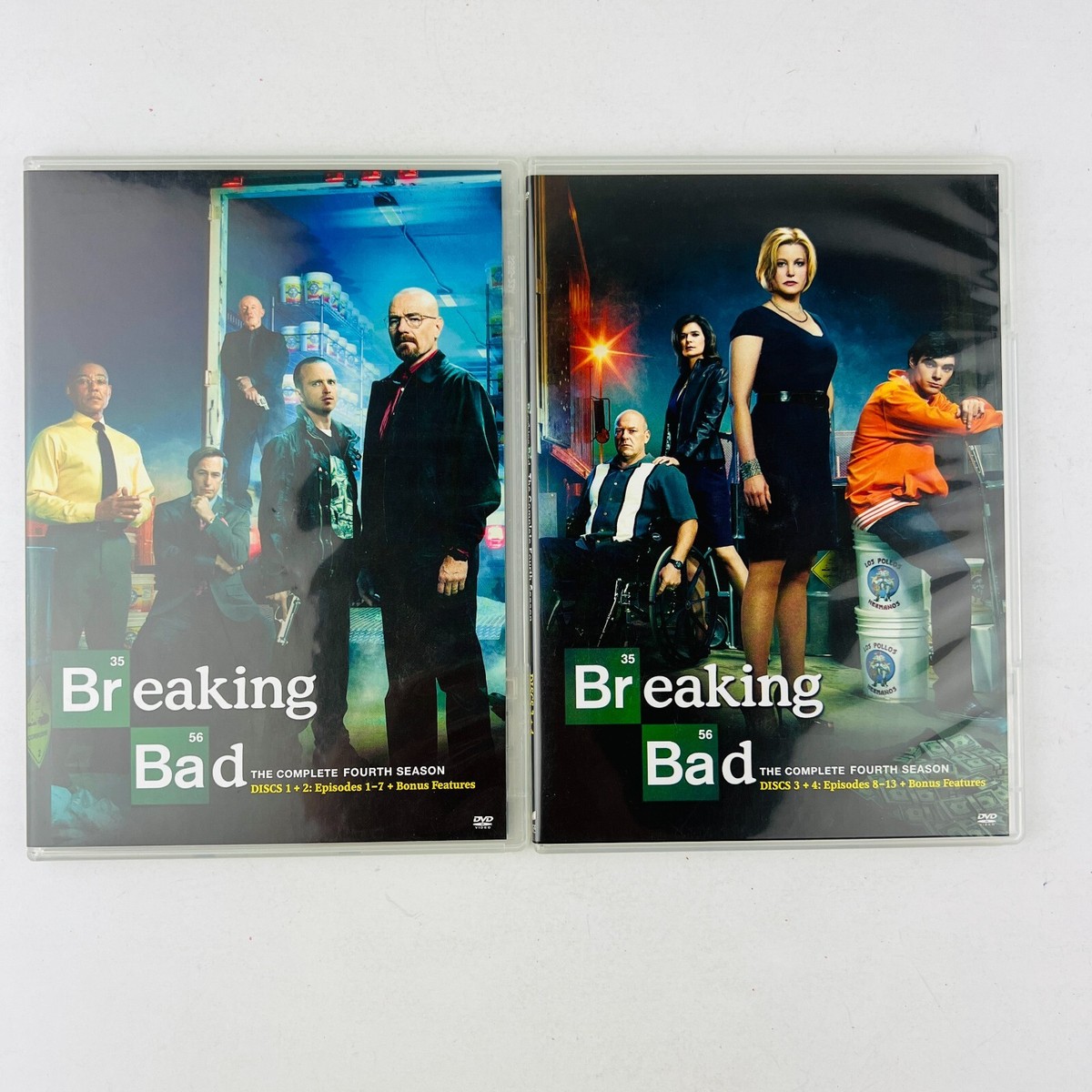 Breaking Bad Complete Season Four DVD 4 Disc Set | eBay