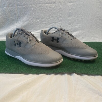 Size 10 - Under Armour Tour Tips Knit SL Gray