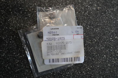 OEM KAWASAKI SHIM T=2.23 QTY 2 #92025-1875 | eBay