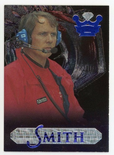 David Smith 1996 Crown Jewels Silver Sapphire Parallel Dale Earnhardt Crew Chief - 第 1/2 張圖片