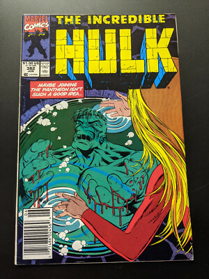 Incredible Hulk #382 Marvel Comics, June 1991.