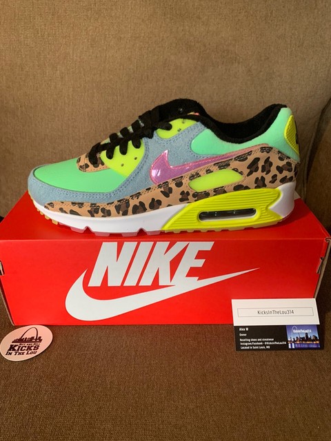 Air Max 90 LX Illusion 90s Dancefloor Green Size 8 (W) Brand New In Box | eBay