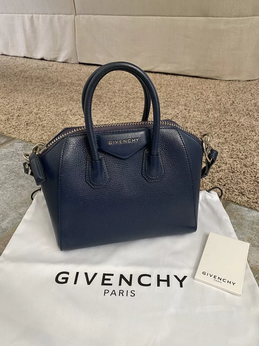 GIVENCHY Antigona Mini Bag : Dark Navy | eBay