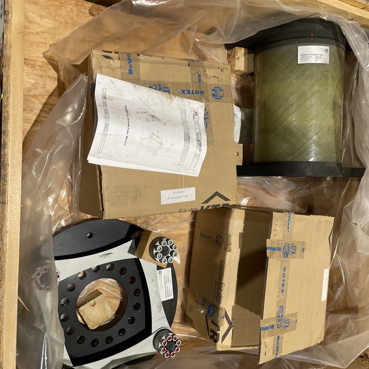 Radex N 165 D8 NANA 4 Spec With Brake Disc M475578 For wind