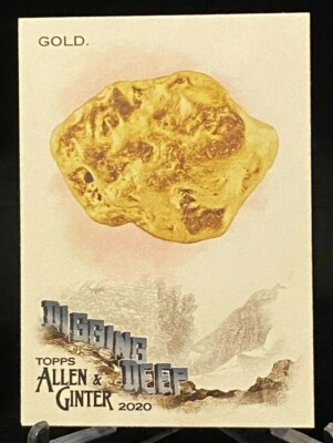 2020 Topps Allen & Ginter Digging Deep #DD-12 Gold