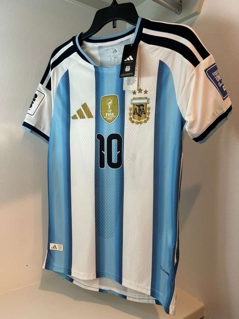  メッシ 10 ジャージ 2026 FIFA World Cup 2026 Argentina Home Jersey MESSI #10 Player Version World Cup Gold