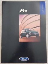 FORD KA Car Sales Brochure APR 1998?FA1269/6
