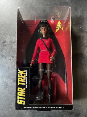 Seltene STAR TREK Uhura Barbie Black Label 2016 OVP NRFB Sammlerfigur Mattel