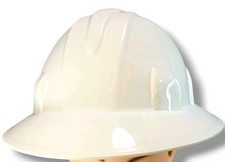 New Construction Safety Hard Hat Pyramex Full Brim ANSI OSHA 4 PT Ratchet Suspen