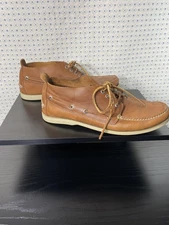 Sperry Top-Sider Shoes Mens Size 12 Brown Leather Chukka Boat Non Marking Casual