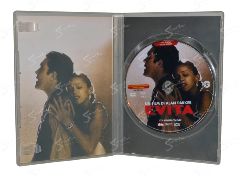 Evita DVD 1996 Alan Parker Madonna Antonio Banderas Biografico Editoriale Ottimo - Bild 4 von 4