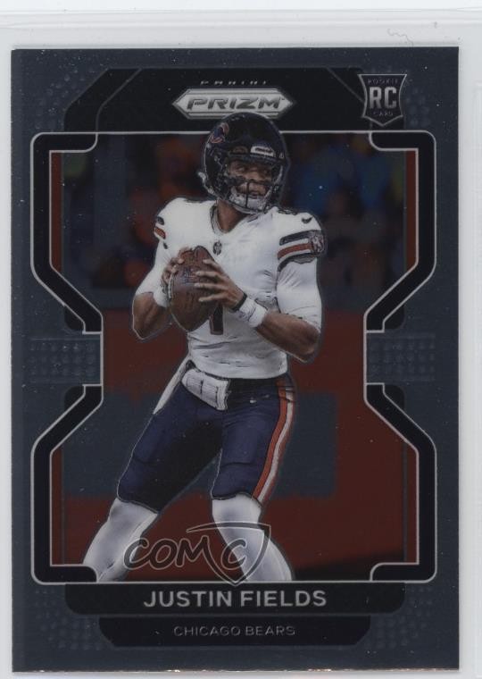 2021 Panini Prizm Rookie Justin Fields #334 1h9t