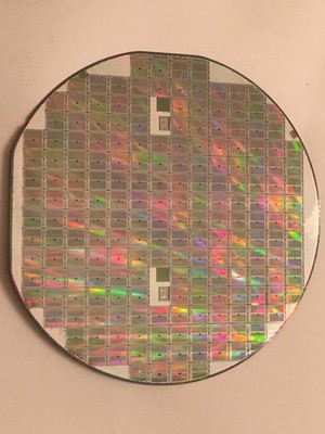 4'' iMP Group Military AeroSpace Defense Silicon Wafer 1988 Vintage CPU Chip