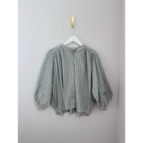 Pilcro Women’s Sidney Batwing Buttoned Versatile Blouse Sz S - Picture 3 of 8