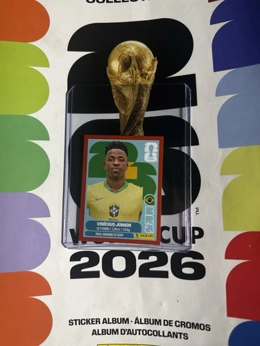 Vin Cius J Nior 2026 Panini Vin Cius J Nior Red