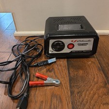 Schumacher Sc1282 10 Amp 12v Battery Charger 2a Maintainer Automatic Used Schumacher Sc1282 10 Amp 12v Battery Charger 2a Maintainer Automatic Used