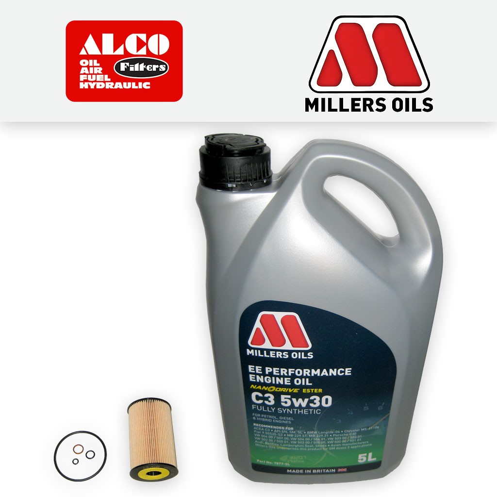 SERVICE KIT for BMW 3 SERIES E46 316I 318I M43 OIL FILTER +5w30 OIL (1997-2002)
