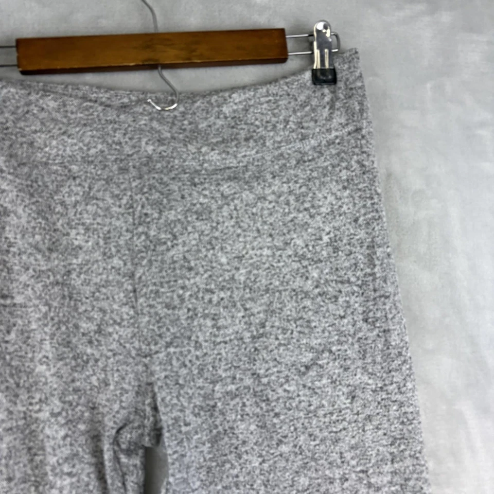 Cuddl Duds Leggings Cruzados Tejido Suave Mujer Grandes Gris Salón Pantalones Térmicos Foto 3 de 4