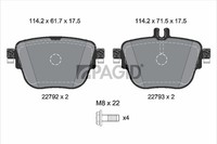 Bremsbelagsatz BremsklöTze FüR Mercedes-Benz E-Klasse T-Model S213 W213 C257