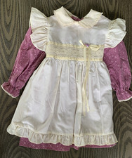 VINTAGE WINNIE THE POOH GIRLS PRAIRIE DRESS SIZE 4