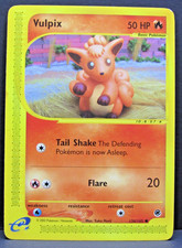 Vulpix 136/165 Common Expedition Base Set Pokemon LP  Yuka Morii Art on eBay