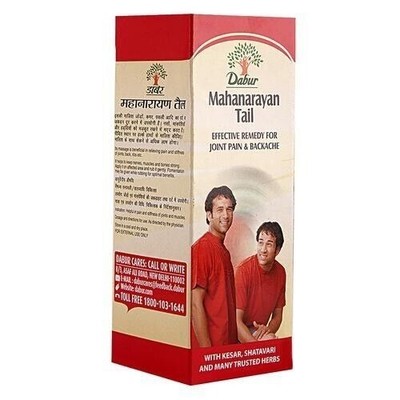 Dabur Mahanarayan Oil 100ml Ayurvedic External Massage For Backache Joint Care