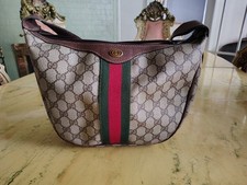 Gucci Monogram Shoulder Bag Vintage