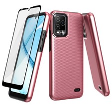 for BLU View 5 Pro B170D Phone Case, with Screen Protector, Dual Layer Shockp...