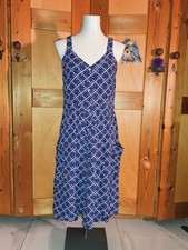 King louie kleid gr 40  blau sommer