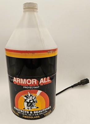 Armor All Bottle Security Camera Shop Garage UNTESTED FOR PARTS/REPAIR