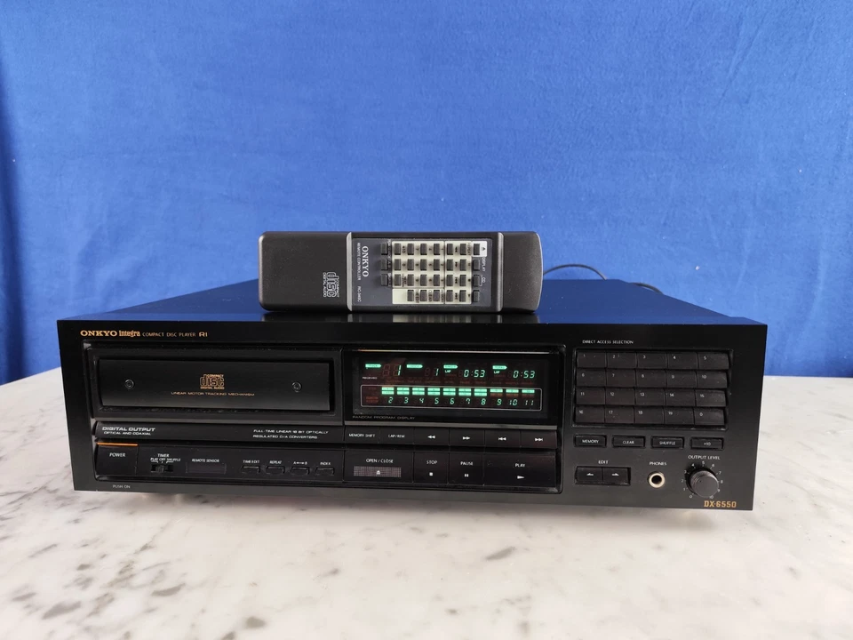 Onkyo Integra DX-6550 8kg CD-Player ***überholt - 12 Mon. Gewährleistung*** - Bild 2 von 4