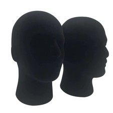 1PC Male Foam Mannequin Head Model Hat CAP Wig Glasses Display Stand Rack Stable