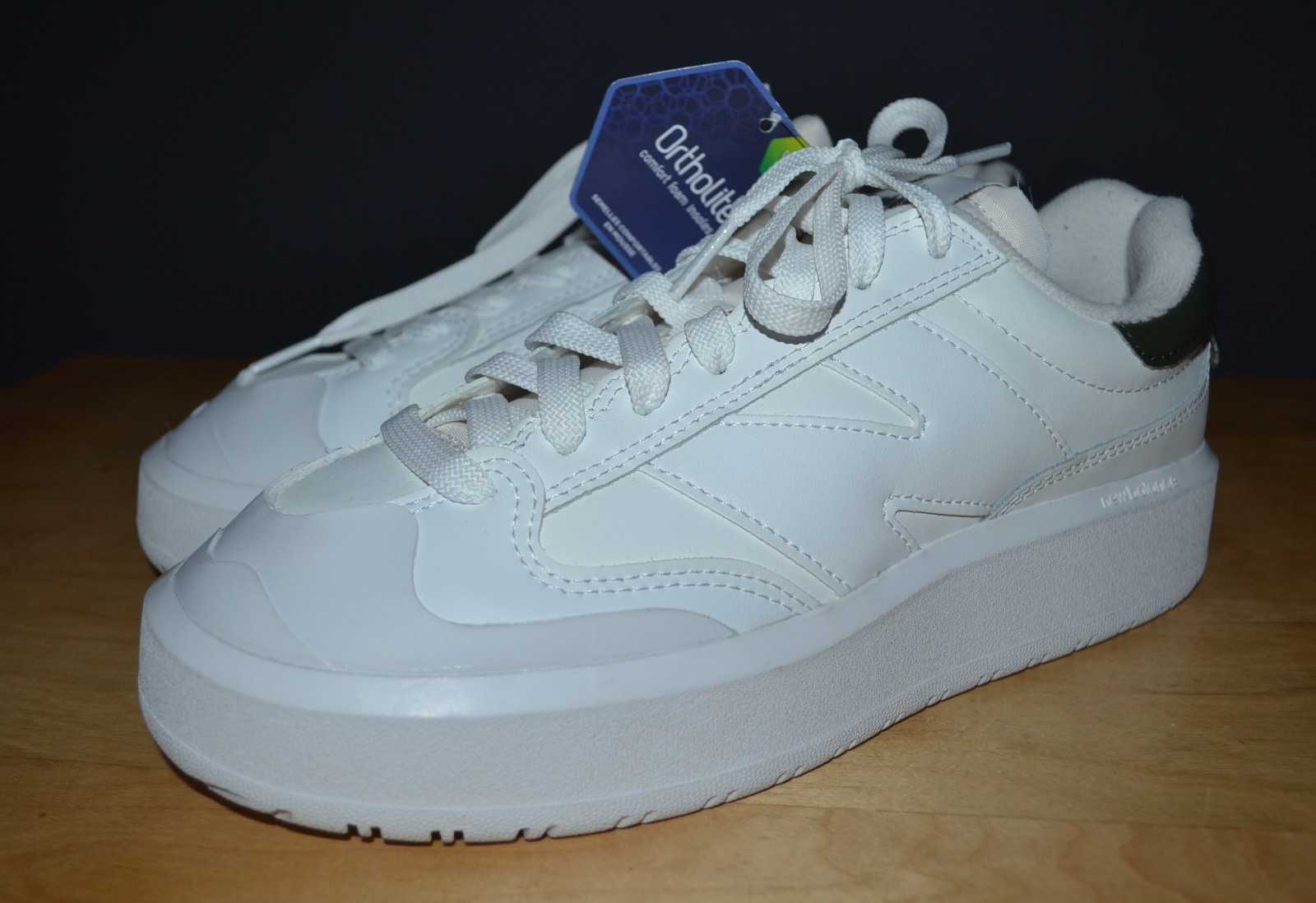 New Balance CT302 Lifestyle Sneaker Men's Size US 7.5 White Green