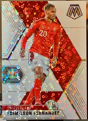 2021 Panini Mosaic Euro Edimilson Fernandes White H2 16/25 Switzerlands