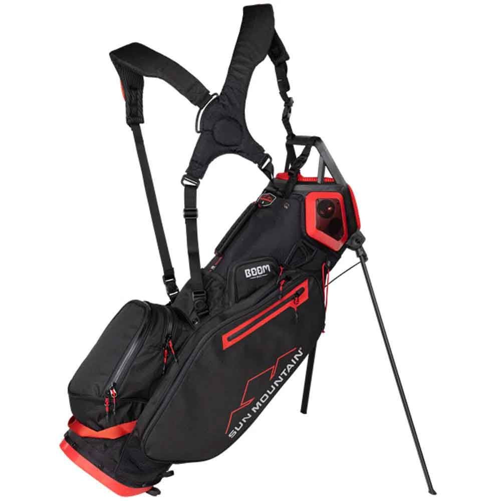 20-60代からのファッション通販 Sun Mountain Boom Black Red Stand Golf Bag | eBay その他