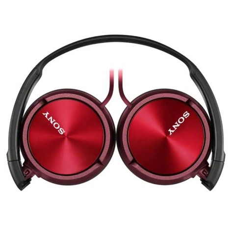 Sony MDR-ZX310 Kabelgebundene Kopfhörer, 3,5 mm Kopfhöreranschluss - Metallic Rot - Bild 2 von 2