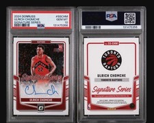2024-25 Panini Donruss Optic Ulrich Chomche Signature Series RC Raptors 