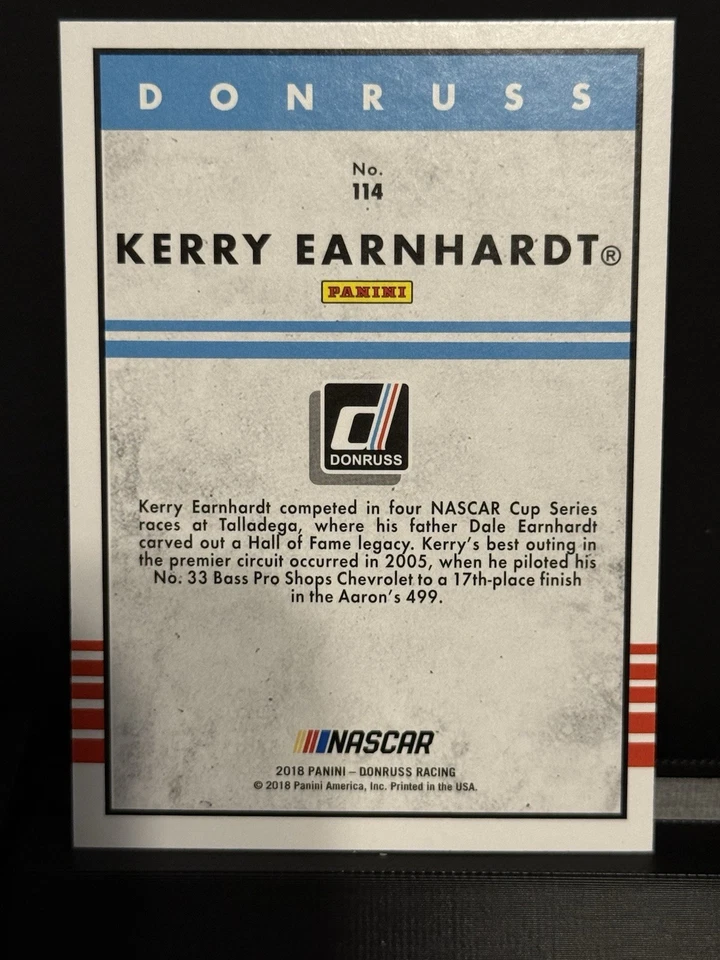 2018 Donruss 1985 Retro #114 Kerry Earnhardt - Image 2 of 2
