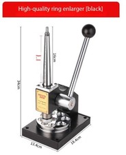 Single-Rod Ring Expander Flat-Step Gold and Silver Ring Expander/Reducer