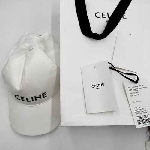 Celine Casquette blanche avec logo M / 12345 121839584 - Picture 5 of 6