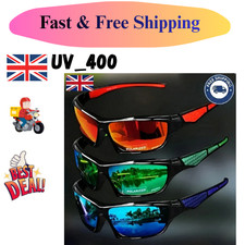 Wrap Around Polarized Sunglasses for Men Women UV400 Sports Sun Glasses Goggles
